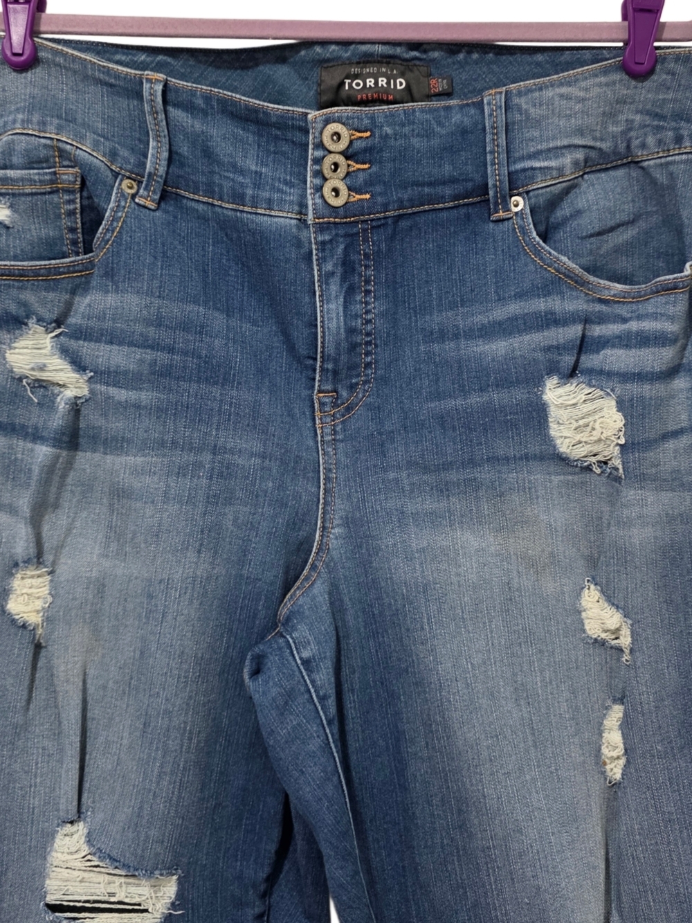 Torrid Jegging Skinny High-Rise Jean - Picture 3 of 7